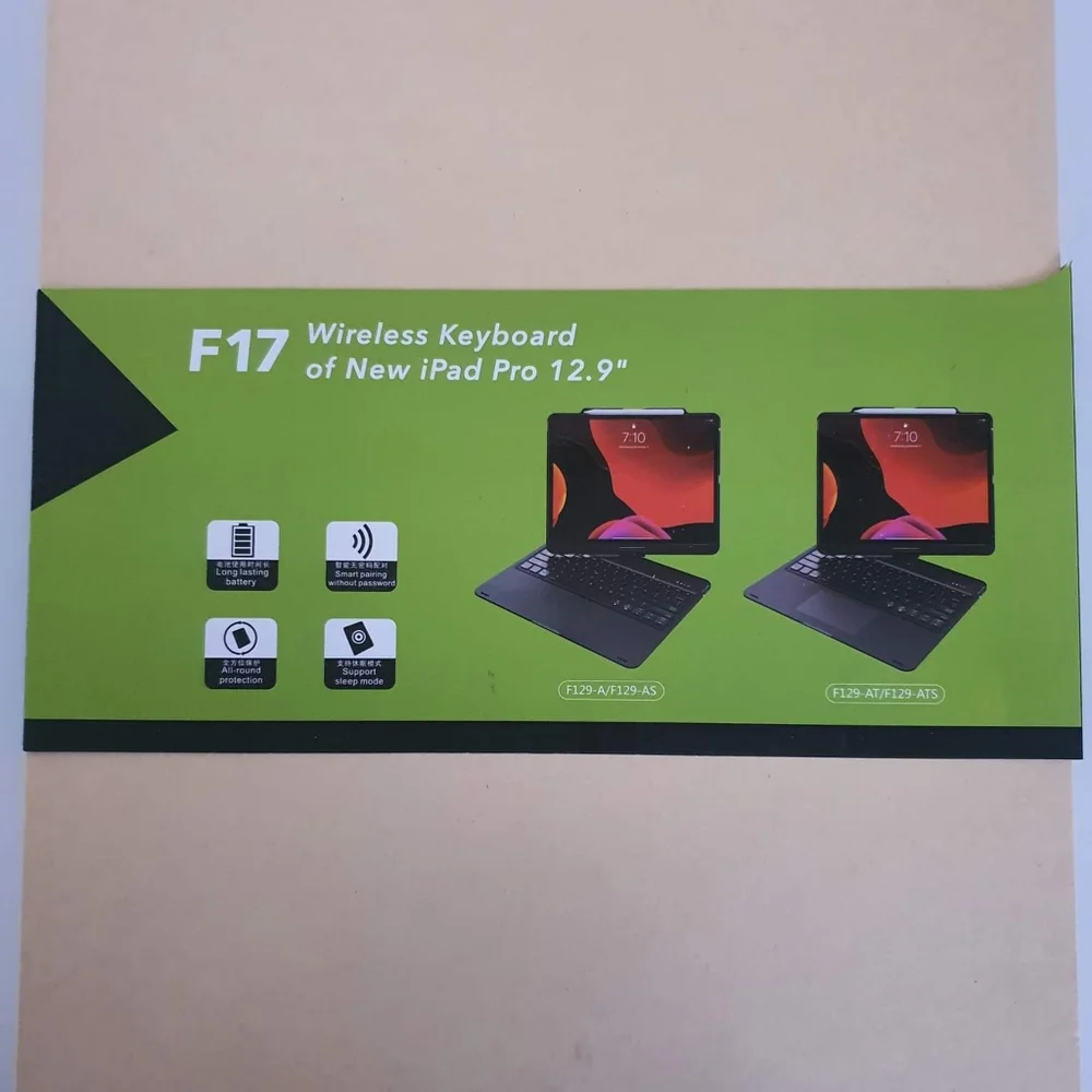 F17 Wireless keyboard For New IPad Pro 12.9
